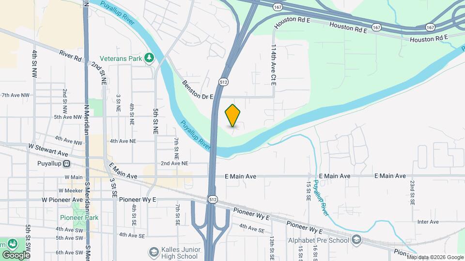 6808 112th Ave E Mapa y Detalles de la Ubicación