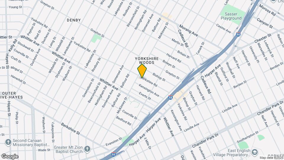 9901 Yorkshire Rd Map and Location Details