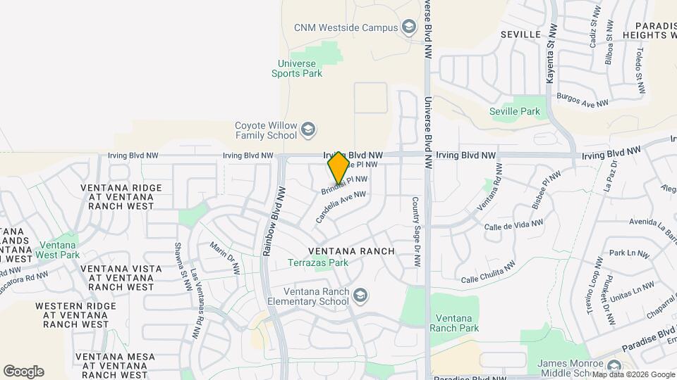 6920 Brindisi Pl NW Map and Location Details