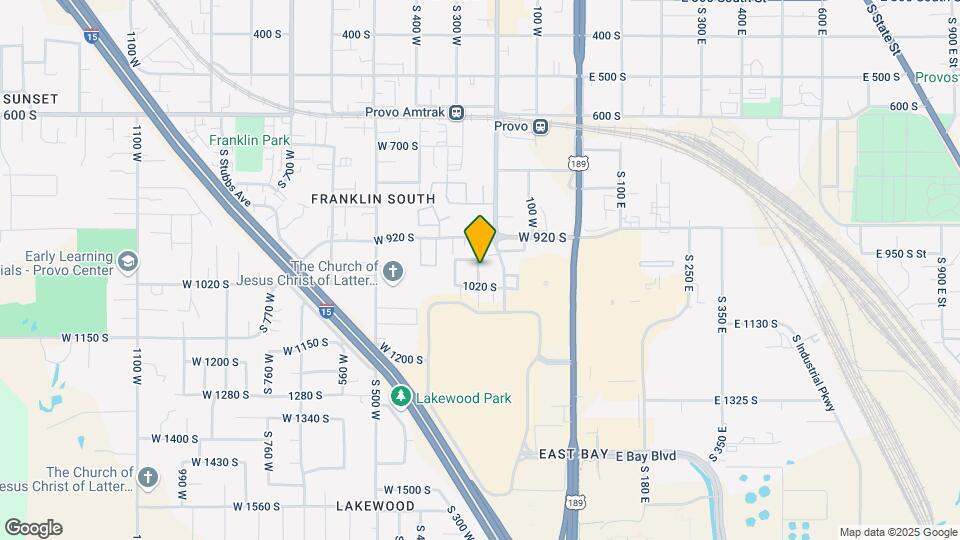 975 S 250 W St Map and Location Details