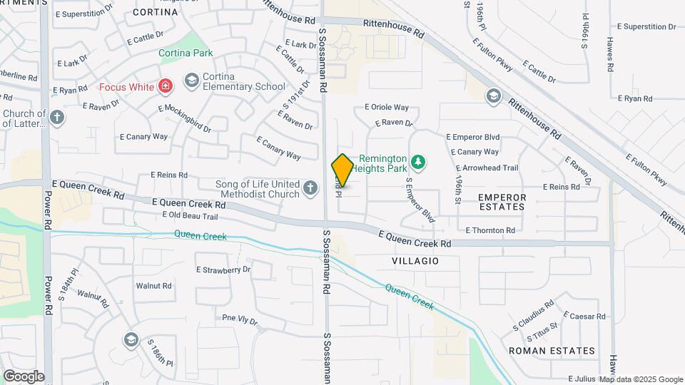 19250 E Carriage Way Map and Location Details