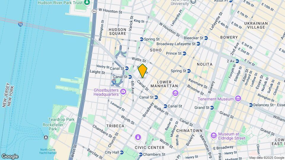 3-7 Wooster St Map and Location Details