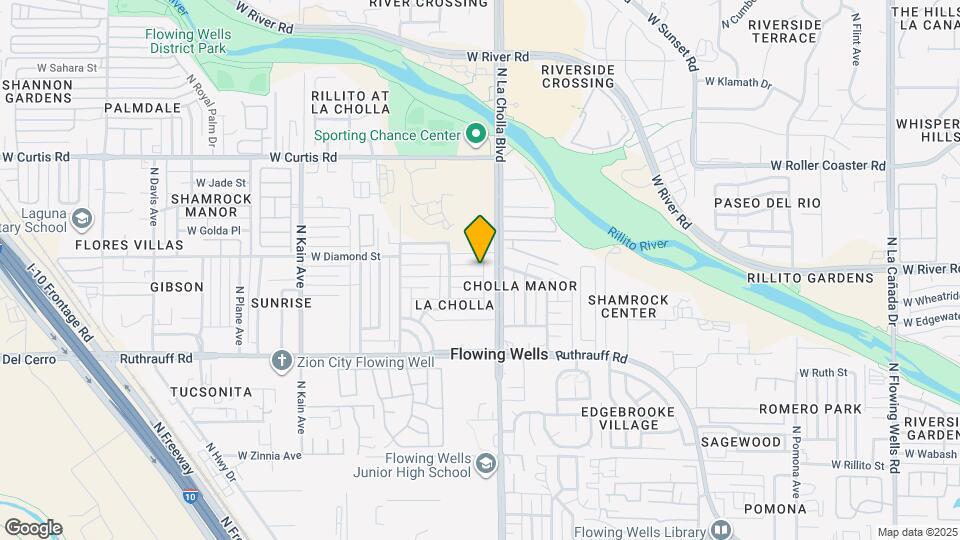 2115 W Calle Fortunado Map and Location Details