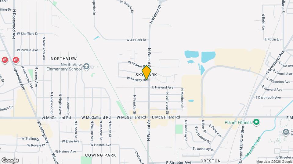 101 W Skyway Dr Map and Location Details