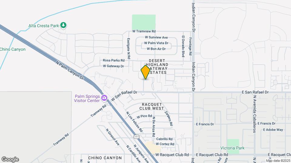 Palm Springs View Apartments Mapa y Detalles de la Ubicación