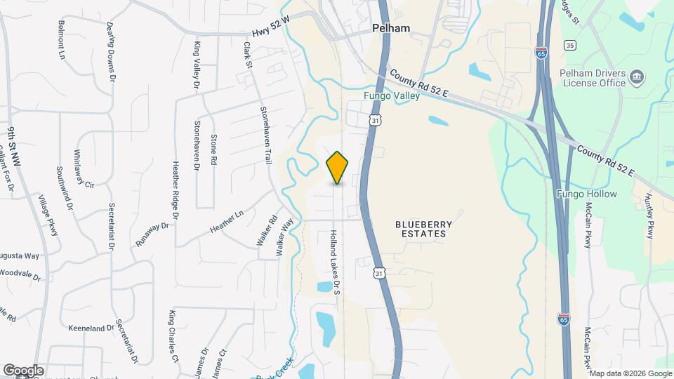 422 Holland Lakes Dr N Map and Location Details