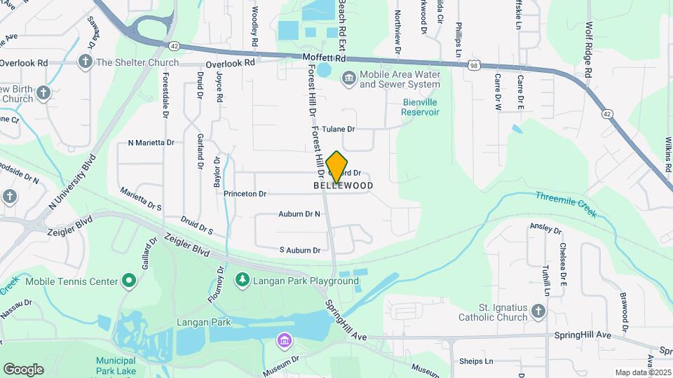 4726 Princeton Dr Map and Location Details