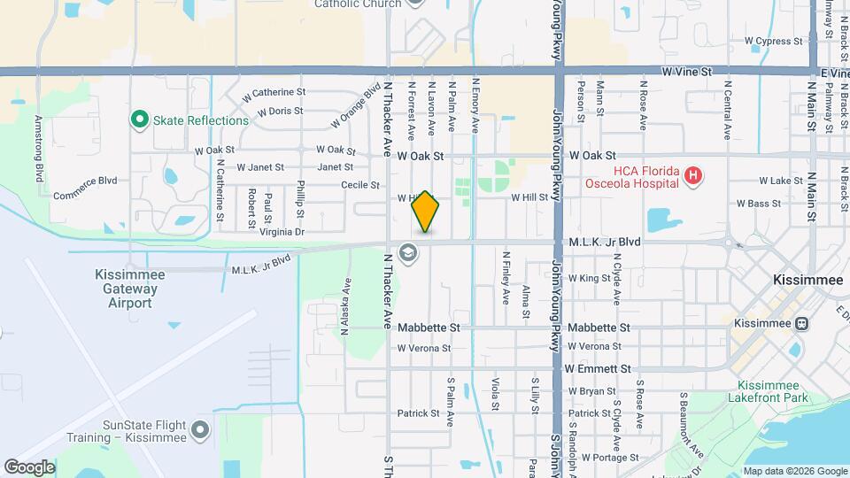 602 N Lavon Ave Map and Location Details