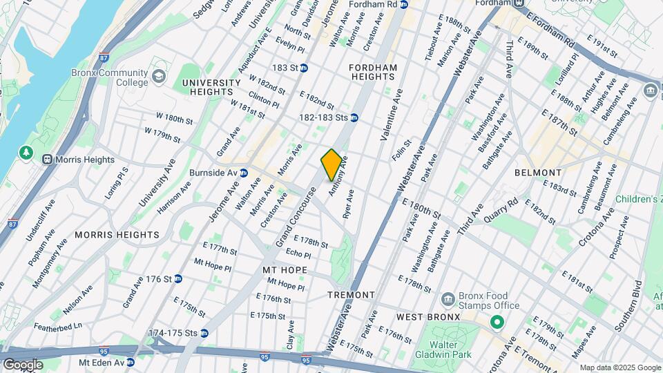 2069 Anthony Ave Mapa y Detalles de la Ubicación