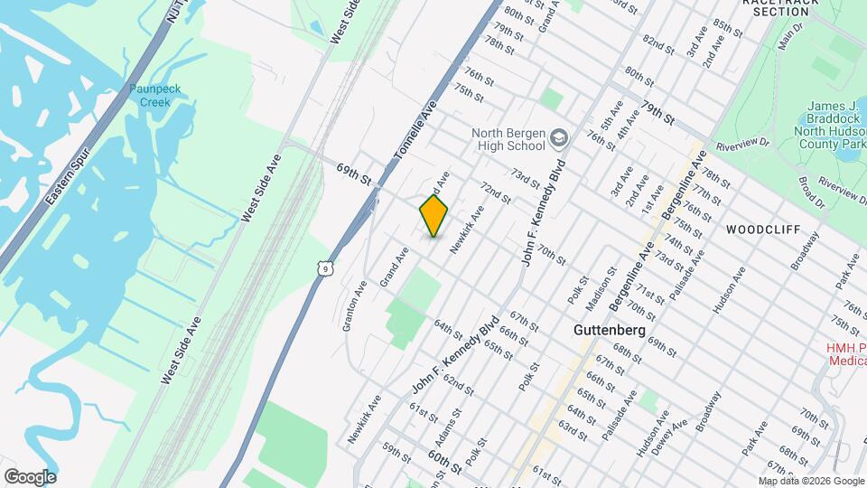 6719 Meadowview Ave Map and Location Details