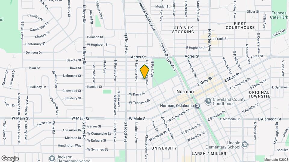 516 N University Blvd Map and Location Details