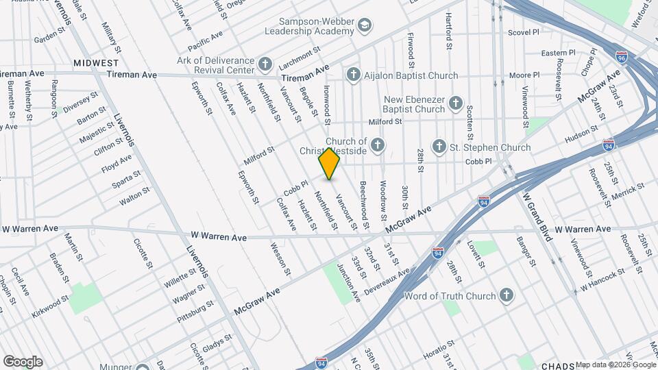 5891 Vancourt St Mapa y Detalles de la Ubicación