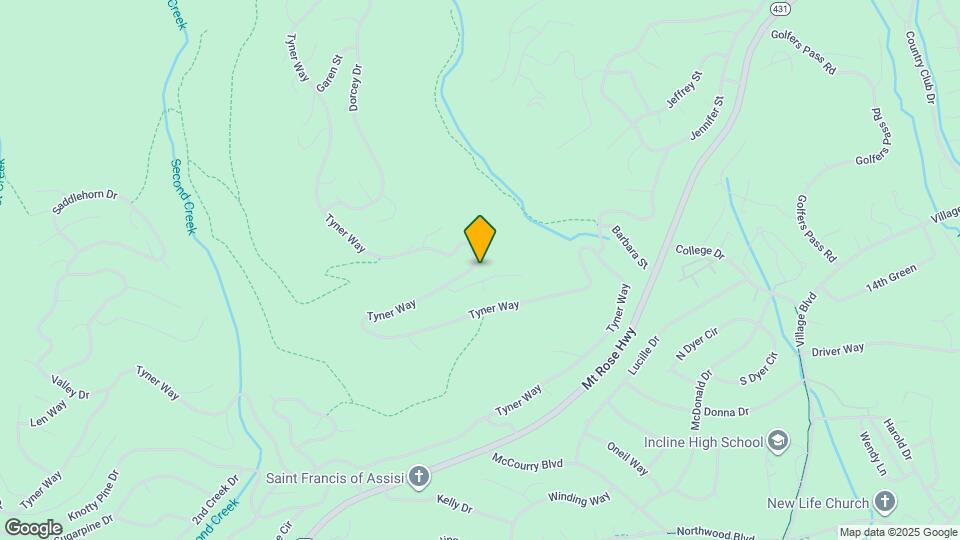 871 Tyner Way Map and Location Details