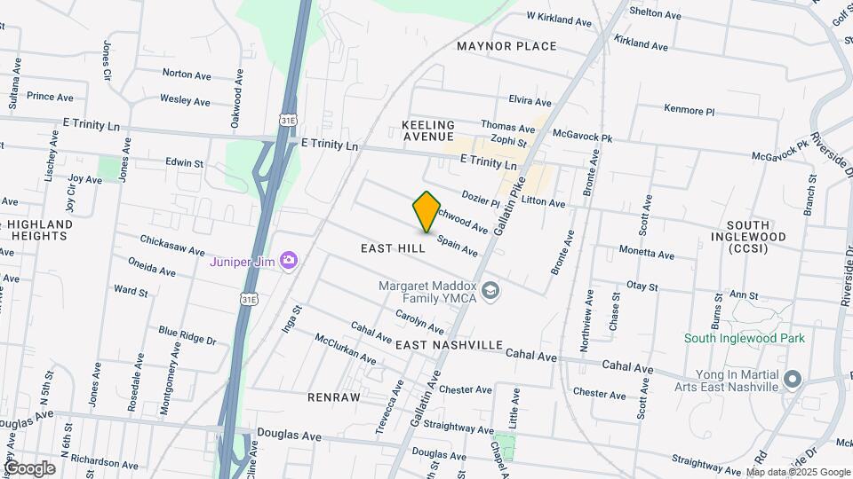 998 Spain Ave Map and Location Details