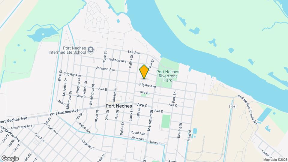 800 Grigsby Ave Map and Location Details