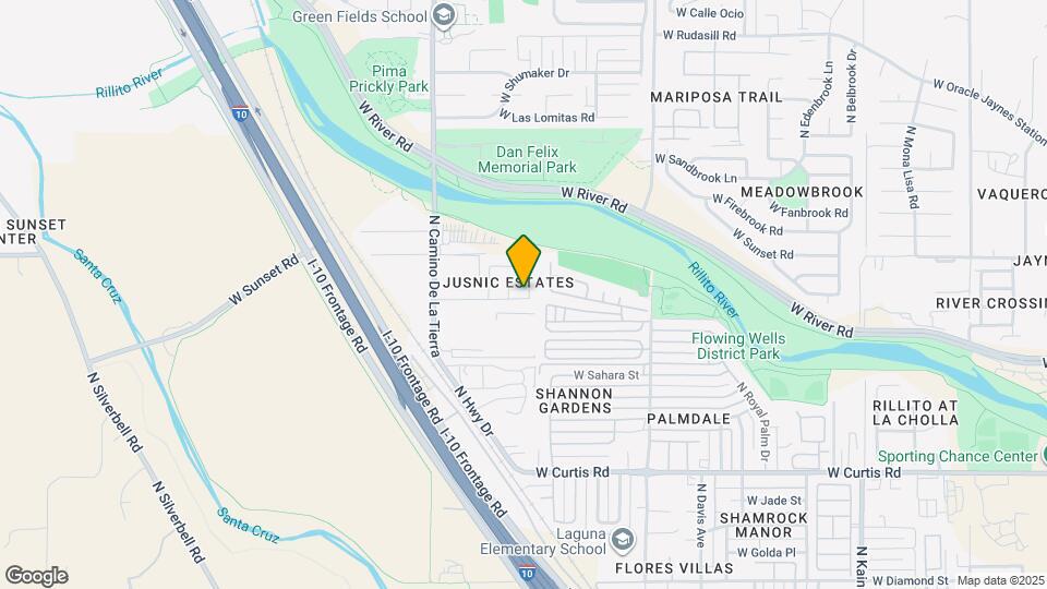 3214 W Jusnic Cir Map and Location Details