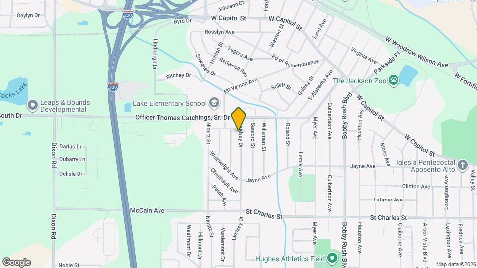 205 Lindsey Dr Map and Location Details