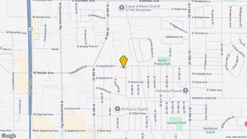 3251 N 7th St Map and Location Details