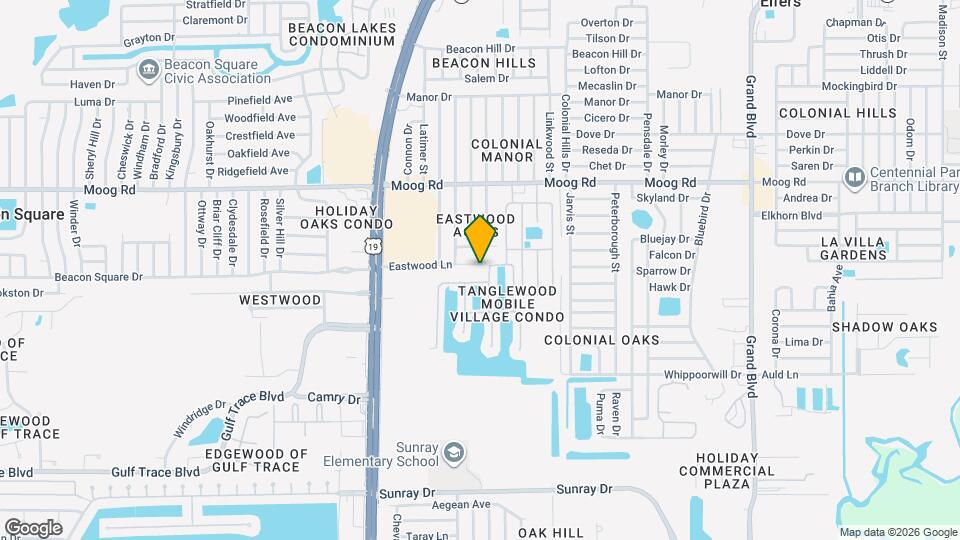 4746 Eastwood Ln Map and Location Details