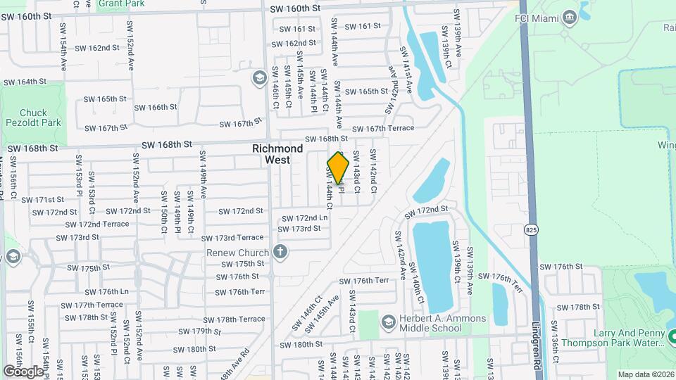 17124 SW 143rd Pl Map and Location Details