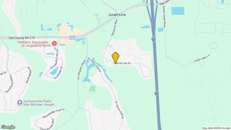 334 Scrub Jay Dr Map and Location Details