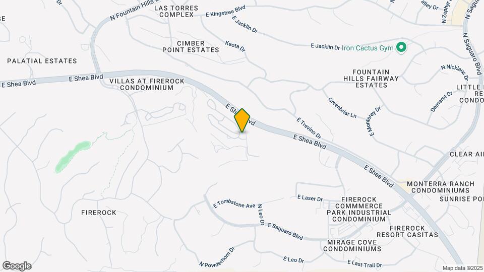 16360 E Ridgeline Dr Mapa y Detalles de la Ubicación