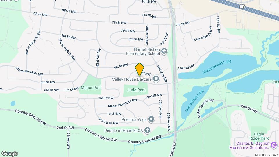 3831 3rd St NW Map and Location Details