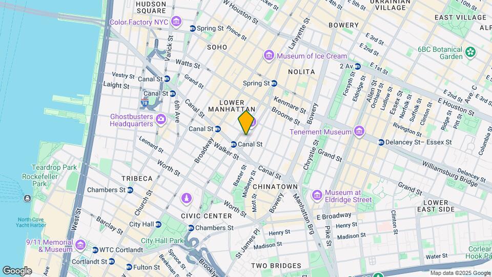 199 Centre St Mapa y Detalles de la Ubicación