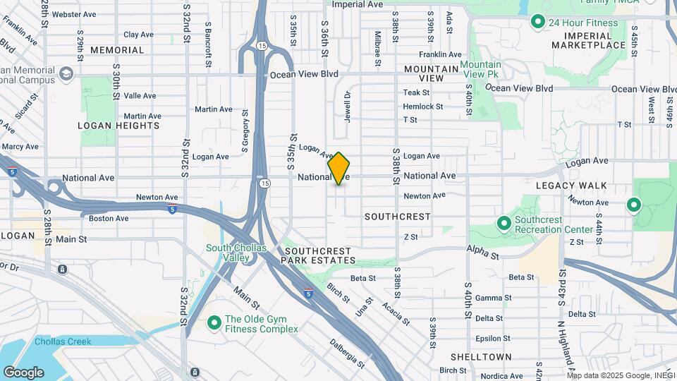 1034 Goodyear St, Unit 1034 Map and Location Details