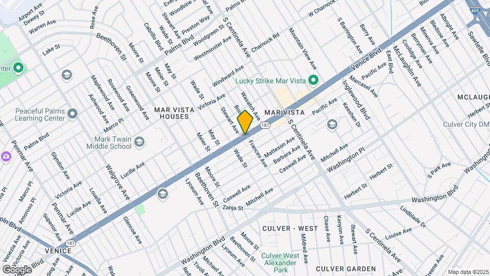 12604 Venice Blvd., Unit 202 Map and Location Details