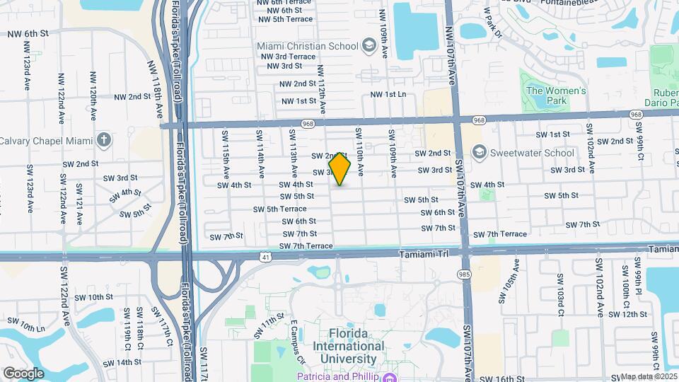 11108 SW 4th St Map and Location Details