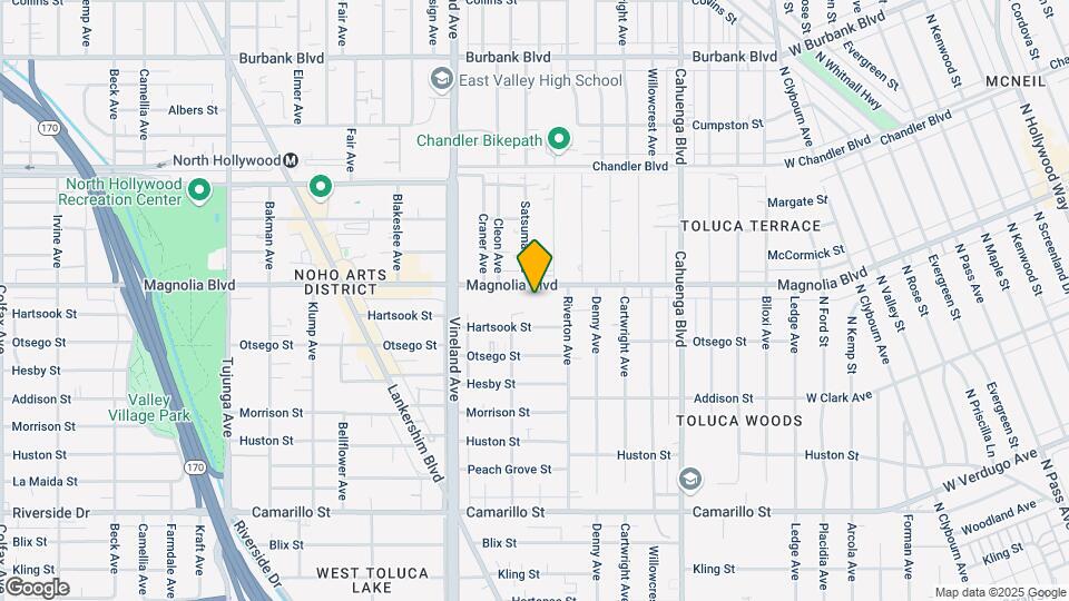 NoHo Boulevard Apartments Mapa y Detalles de la Ubicación
