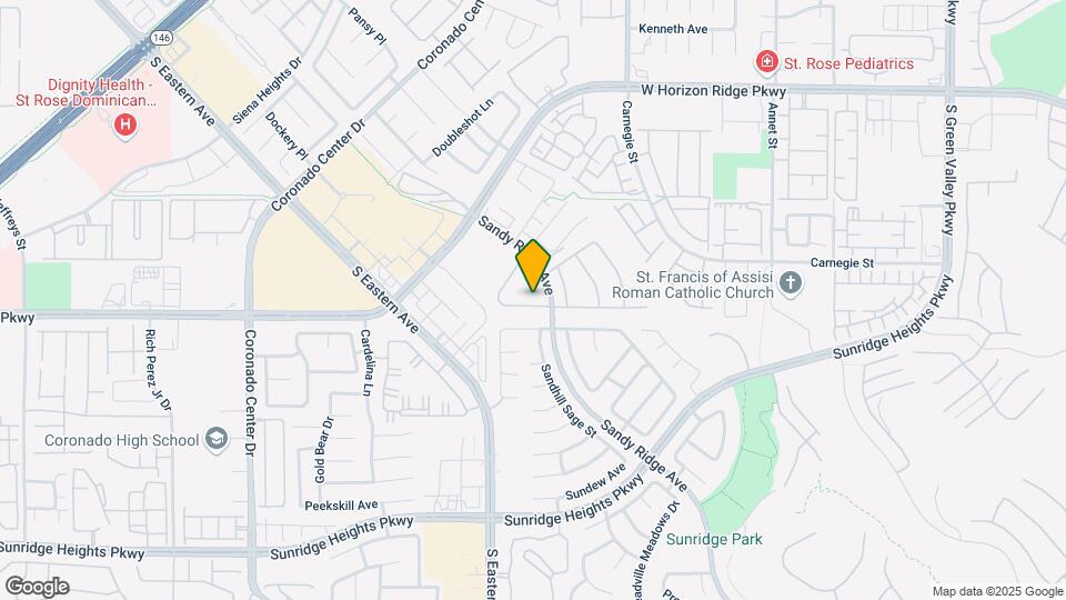 2593 Mizzoni Cir Map and Location Details