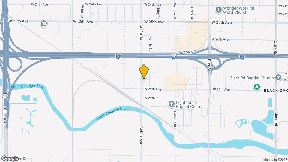 2851 Colfax St Map and Location Details