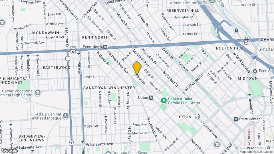 2016 Brunt St Map and Location Details