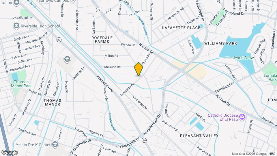 353 Lafayette Dr Mapa y Detalles de la Ubicación
