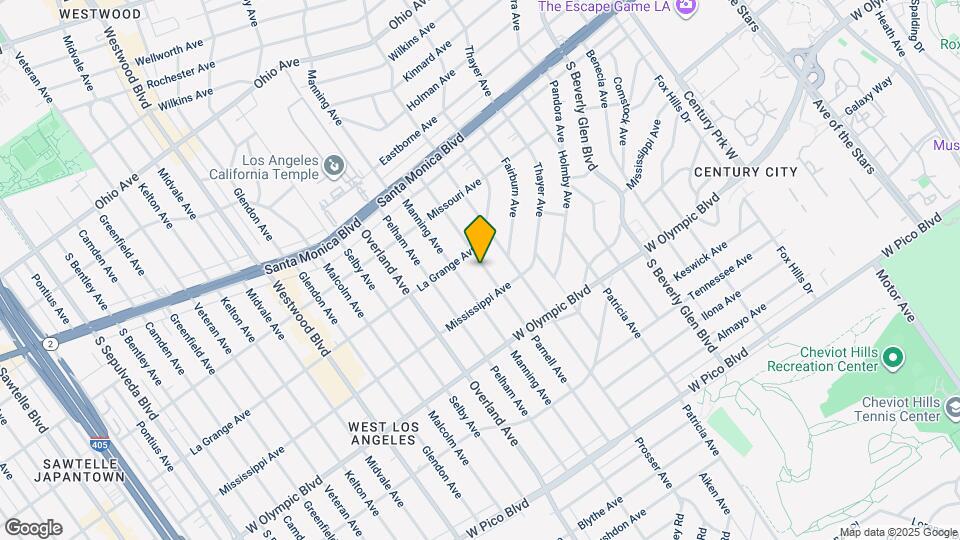 2023 Parnell Ave Map and Location Details