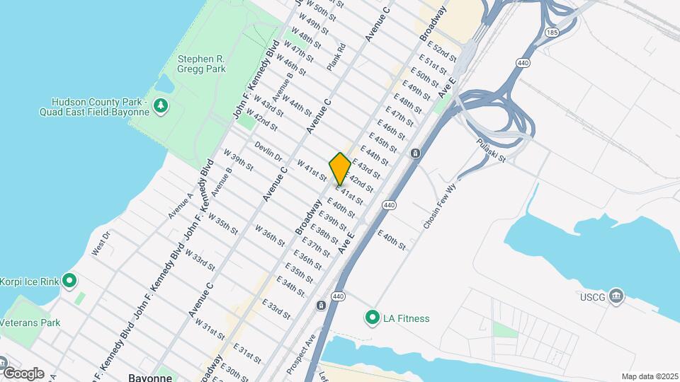 14-16-16 E 41st St Map and Location Details