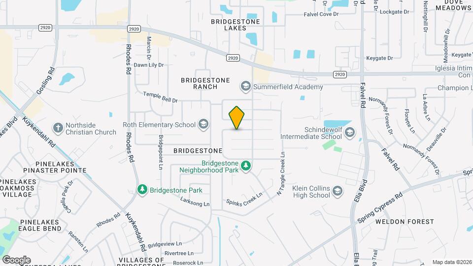 4503 Pineville Ln Map and Location Details