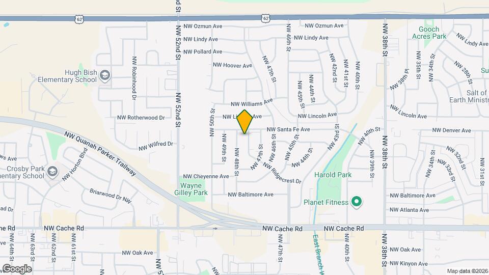 4724 NW Ridgecrest Dr Map and Location Details