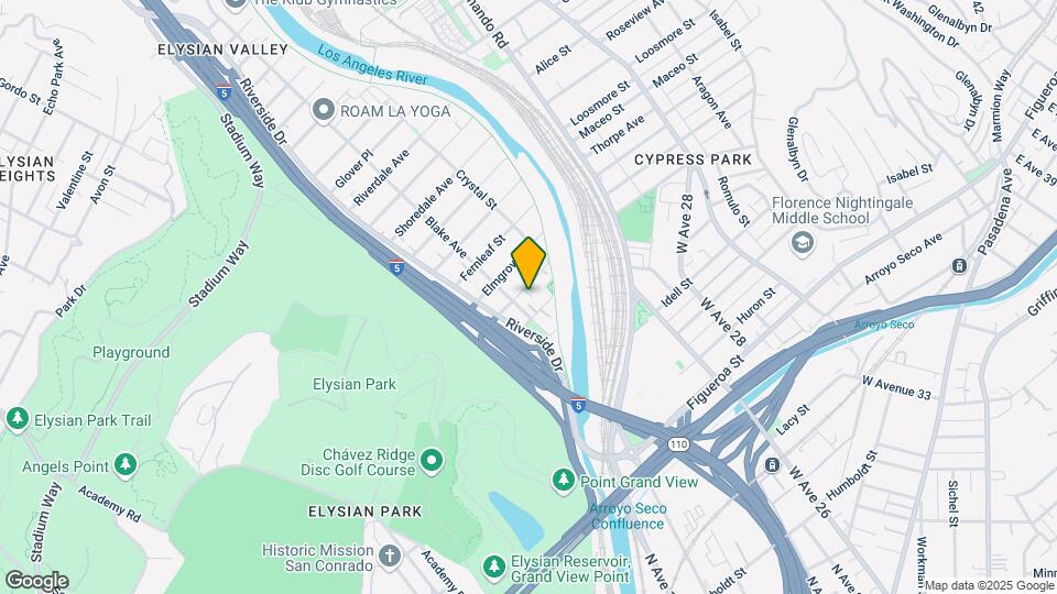 2214 Duvall St Map and Location Details