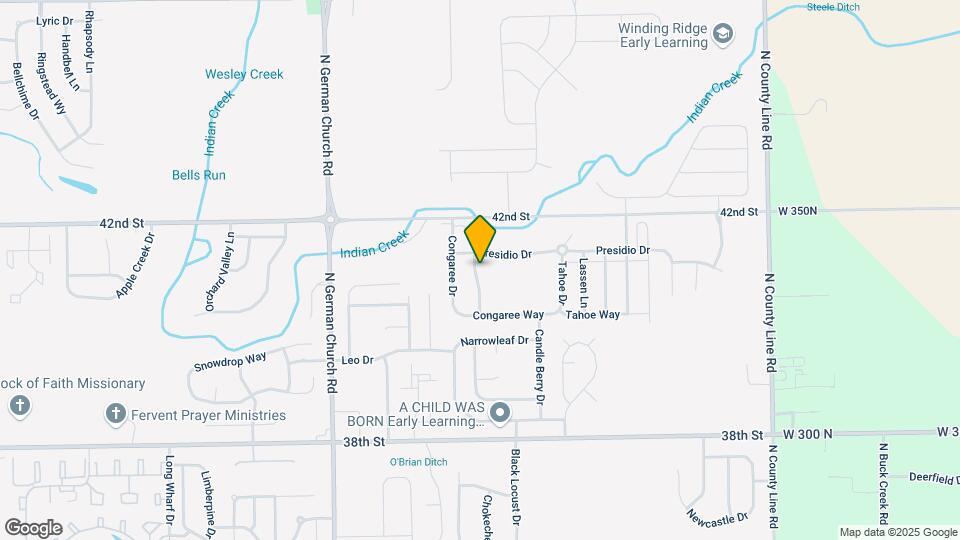 4079 Congaree Ln Map and Location Details