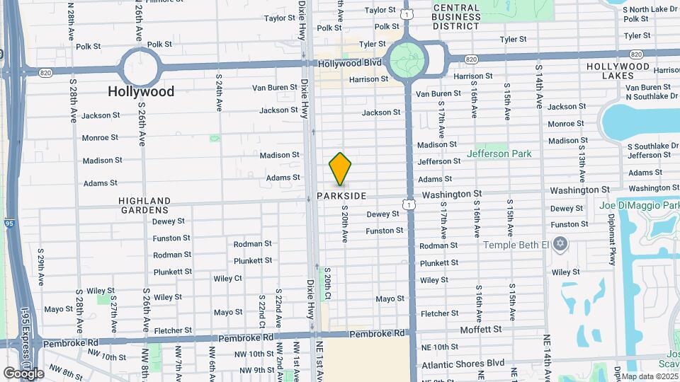 820 S 20th Ave Map and Location Details