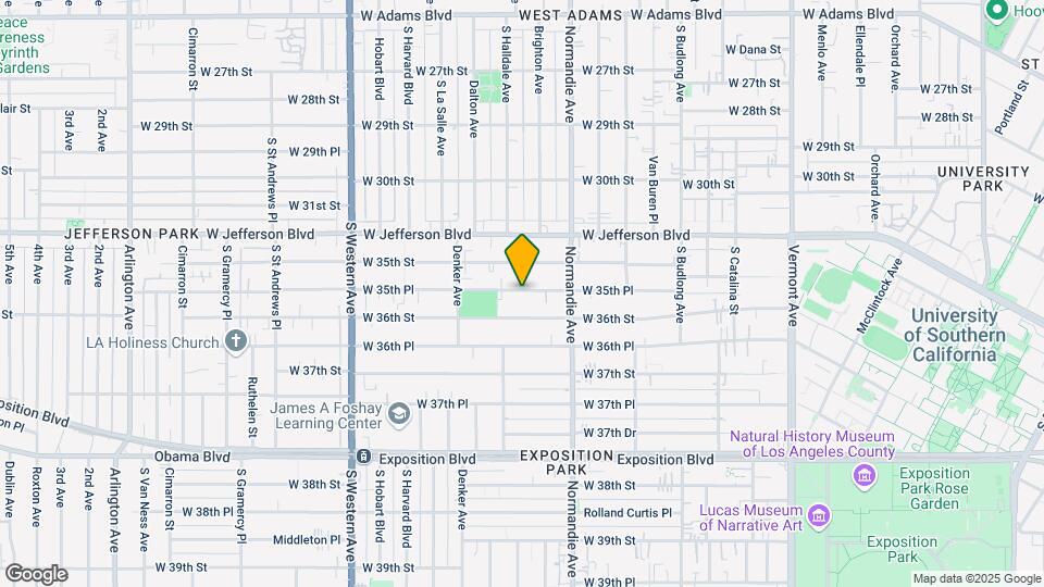 1464-1466 W 35th Pl Map and Location Details