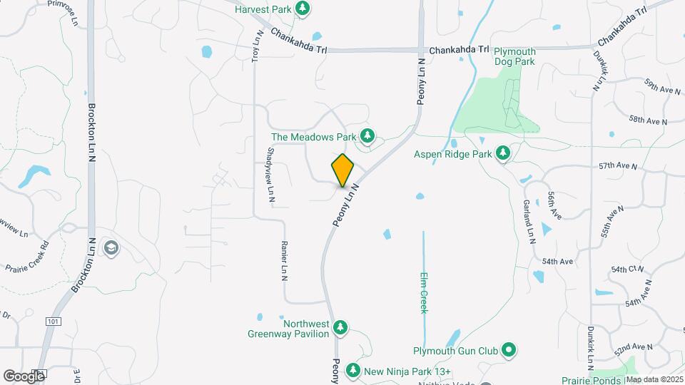 5595 Queensland Ln N Map and Location Details