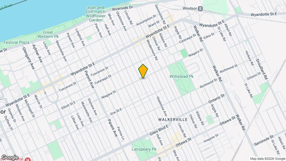 910 Moy Ave Map and Location Details