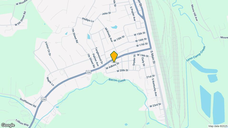 715 Adkins St, Unit A Mapa y Detalles de la Ubicación
