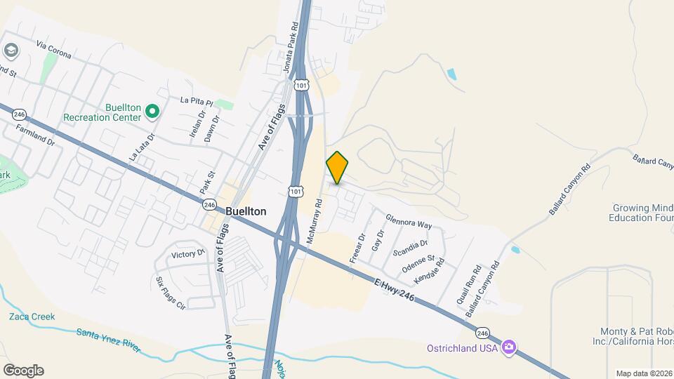 552 Oakville Dr. Map and Location Details