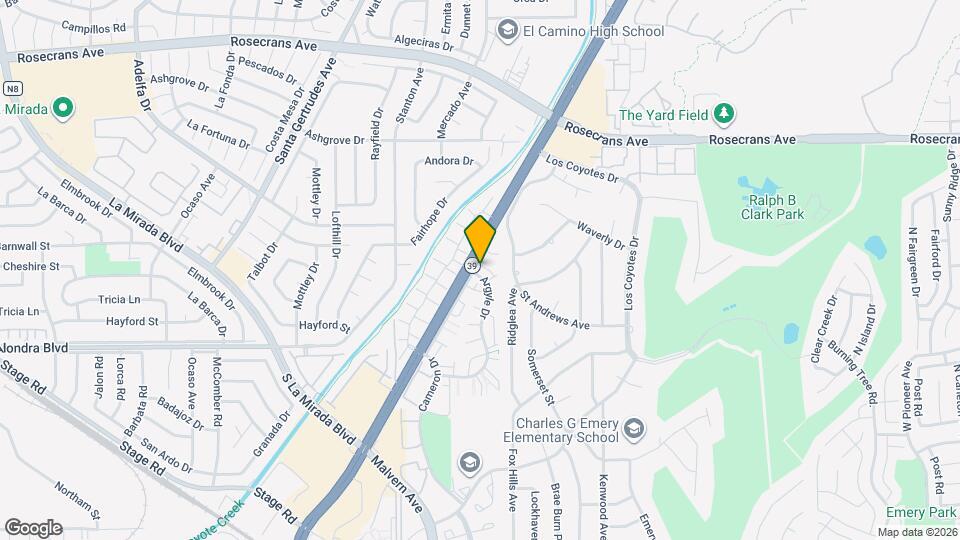 4038 Argyle Dr Map and Location Details