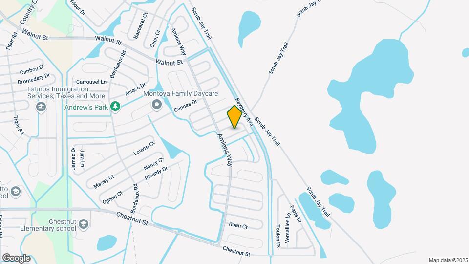 1109 Najac Ln Map and Location Details